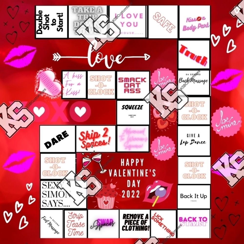 Lovers Game Board